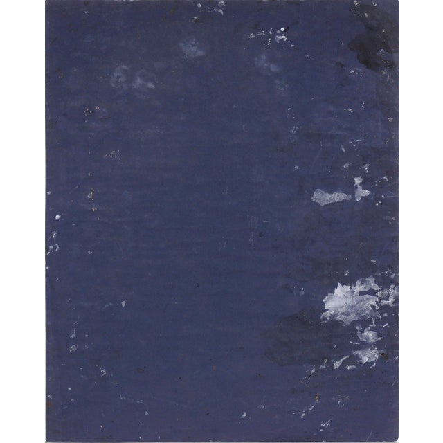 Purple Monochrome Bay Area Abstract Expressionist Composition in Acrylic on Paper by Honora Berg For Sale - Image 8 of 8