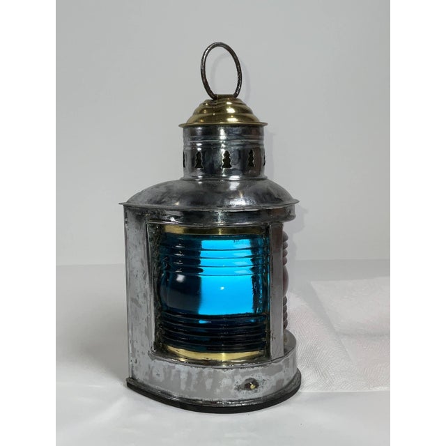 Late 20th Century Bow Lantern from a Boat For Sale - Image 5 of 9