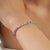 Carat&Her 7.23 Ct Square Cut Vibrant Multi Sapphire Tennis Bracelet in 925 Silver For Sale - Image 4 of 12