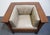Early 21st Century Stickley Furniture Solid Quarter Sawn Oak Mission Arts & Crafts Style 42" Accent Arm Chair For Sale - Image 5 of 8