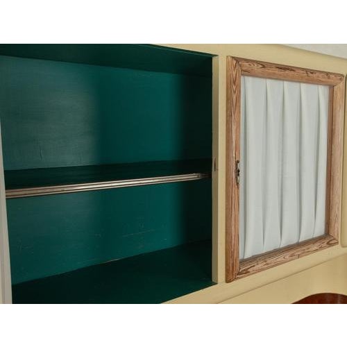 Cream Art Deco Kitchen Cabinet For Sale - Image 8 of 12