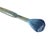 Pop Art Vintage Handmade Carved Wood Blue Paintbrush Sculpture For Sale - Image 3 of 5