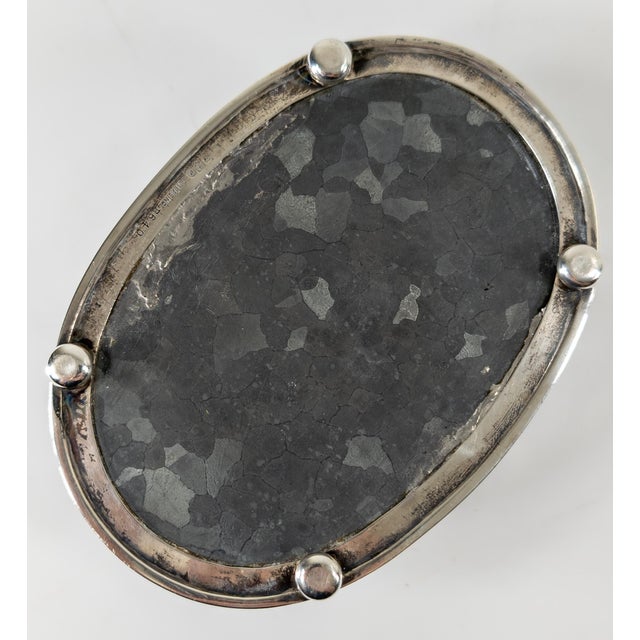 20th Century Gorham Sterling Silver Catchall Wine Coaster With Gallery For Sale - Image 9 of 11