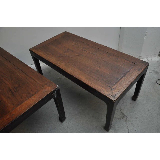 Mid 19th Century 19th Century Chinese Coffee or Side Tables - a Pair For Sale - Image 5 of 11