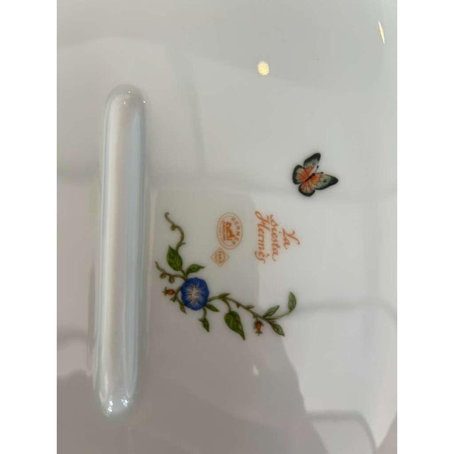 French Hermès "La Siesta" Porcelain Serving Platter For Sale - Image 3 of 3