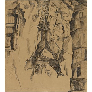 After Robert Delaunay, The Tower, Serigraph For Sale