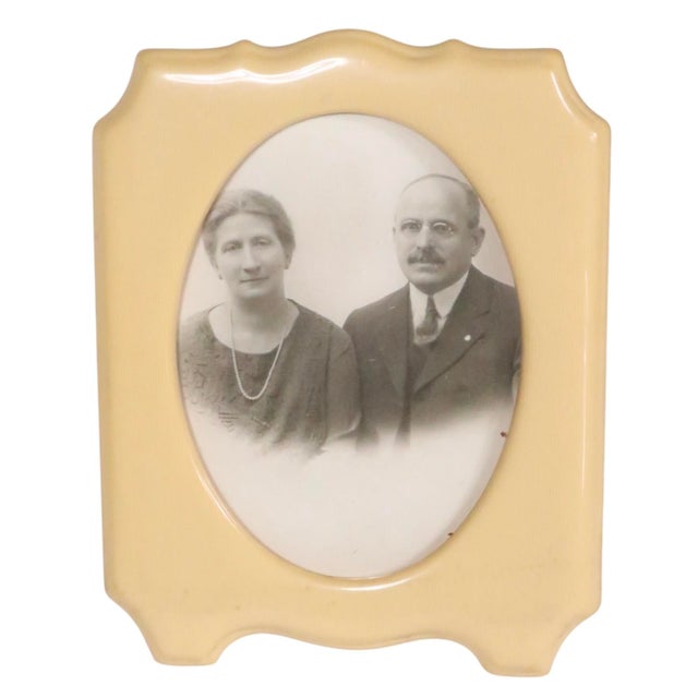 Early 20th Century Art Deco Celluloid Easel Style Picture Frame For Sale - Image 4 of 8