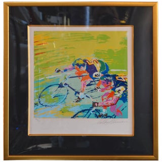 Leroy Neiman Bicyclists Print For Sale