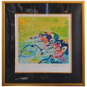 Leroy Neiman Bicyclists Print