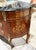 Early 20th Century Louis XV Style Demi Lune Marquetry Commode With Marble Top For Sale - Image 4 of 12