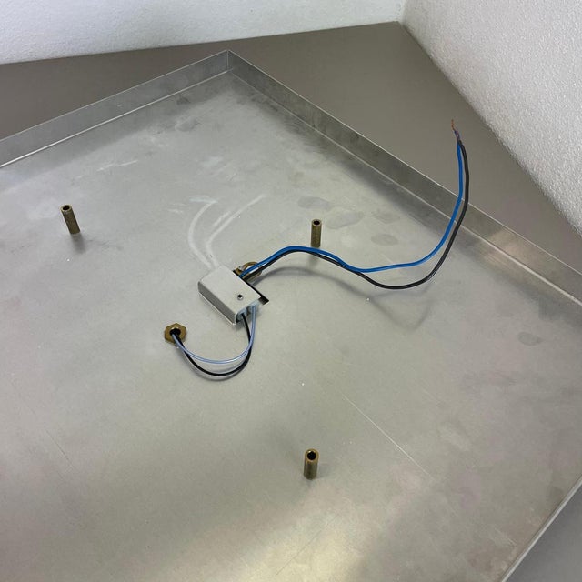 White Wall Light Panel Element, Germany, 1980s For Sale - Image 18 of 18