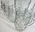 Transparent Crystal Christmas Pitcher and Mugs- Set of Nine For Sale - Image 8 of 8