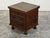 Late 18th Century Oak Box with Faux Drawers, Handles and Carved Scrolls For Sale - Image 12 of 12