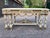 Late 20th Ct French Louis XVI Cream & Gold Center Table For Sale - Image 12 of 12