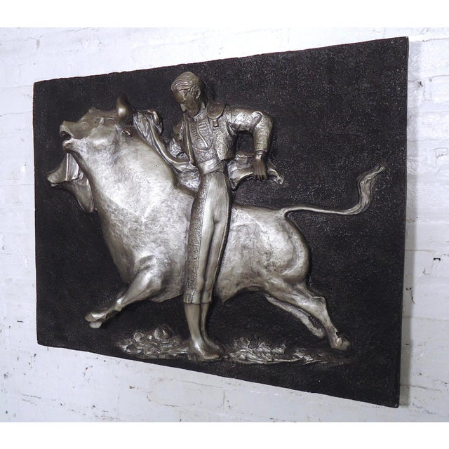 Mid-Century Modern Mid-Century Fiberglass Matador Wall Art by J. Segura For Sale - Image 3 of 7