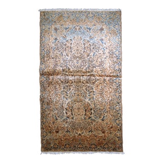 1920s, Handmade Antique Persian Kerman Rug 3.4' X 5.4' For Sale
