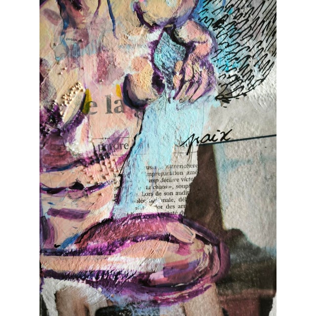 Early 21st Century Linda Clerget, Peace and Patience, Acrylic For Sale - Image 5 of 8