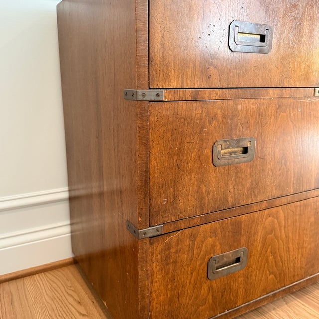 Mid 20th Century Mid-Century Henredon 7 Drawer Dresser For Sale - Image 5 of 11