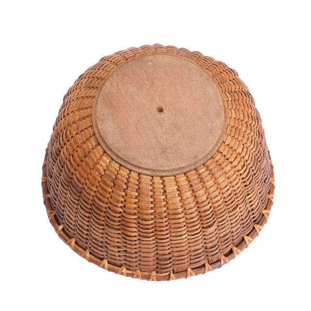 Nantucket Basket Attributed to the Coffin School, 1900's For Sale In Chicago - Image 6 of 7
