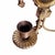 1940s Brass Wall Scomces Circa 1940’s - A Pair For Sale - Image 5 of 8