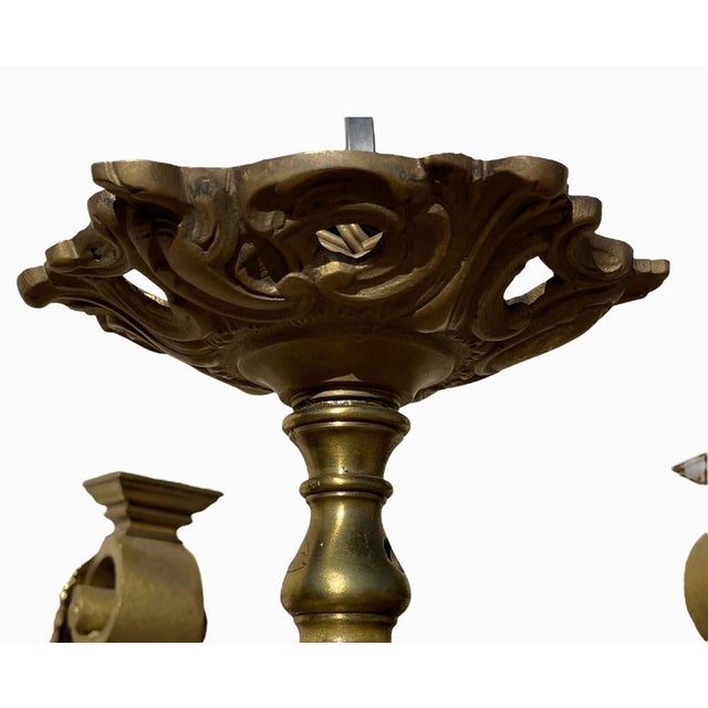 Antique Napoleon III Ceiling Light For Sale - Image 6 of 10