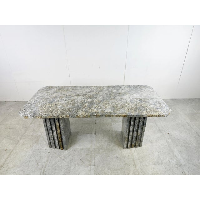 Vintage Granite Dining Table, 1970s For Sale - Image 6 of 11