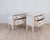 Mid 20th Century Pair of Italian Painted Neoclassical Commodes, 20th Century For Sale - Image 5 of 8