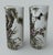 Stunning Pair of Chinese Republic Period Hand Painted Porcelain Cylindrical Brush Wash Vases Urns firmly attributed to...