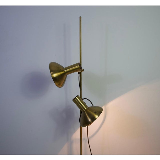 Adjustable Brass Floor Lamp, Germany, 1970s For Sale - Image 14 of 18