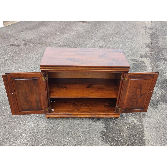 Mid 20th Century Pitch Pine 2-Door Cupboards For Sale In Washington DC - Image 6 of 7