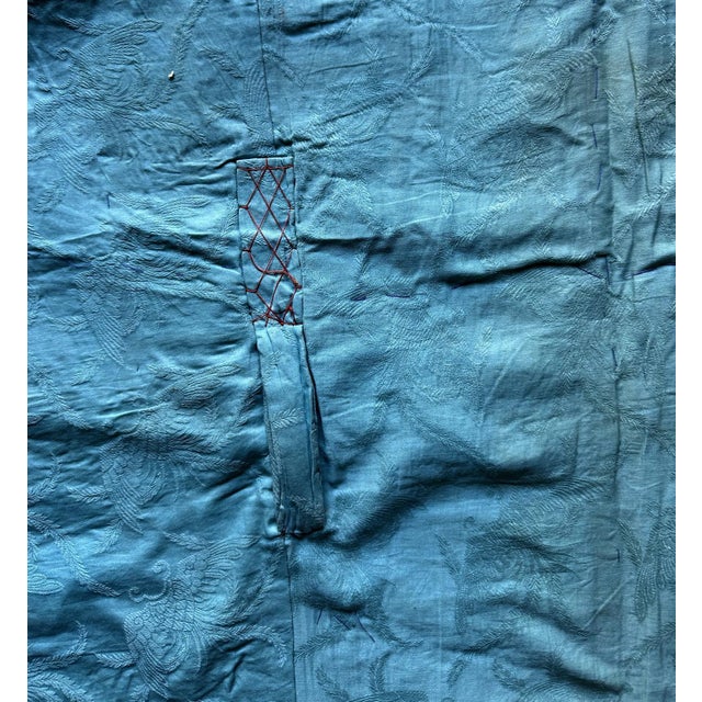 Magnificent Antique Japanese Woven Brocade Kesa Monk's Robe Meiji Period For Sale In Atlanta - Image 6 of 18