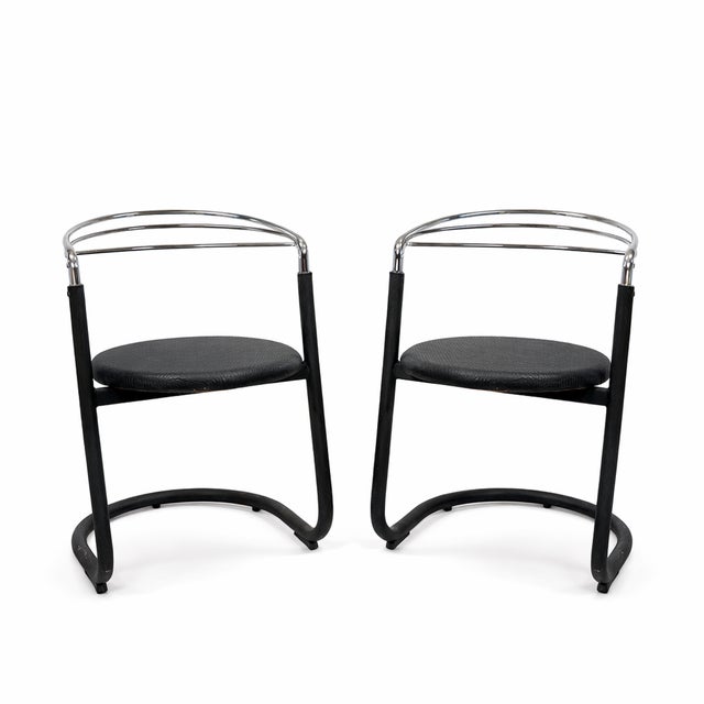 Postmodern Chairs, 1970s, Set of 4 For Sale - Image 9 of 9