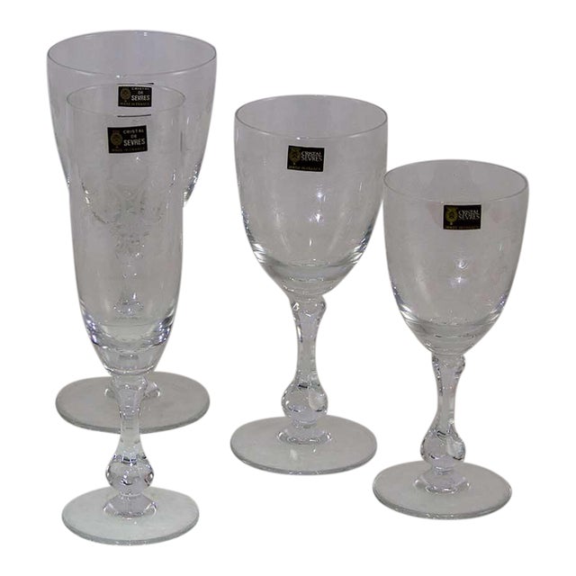 Complete Set for 12 Persons, Lamour Gravé 1600 in It’s Factory Original Packing of 1980’s For Sale