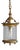 Small Antique Cut Glass Lantern, 1900 For Sale