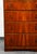 Mid Century Modern Highboy Dresser 5 Drawer Walnut Vintage MCM Metal Burl Wood For Sale In Sacramento - Image 6 of 12