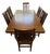 Handmade Mission/Craftsman Style Dining Set For Sale