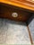 Late 20th Century George III / Chippendale Style Mahogany Breakfront Library Bookcase With Astragal Glazing & Original Lighting For Sale - Image 12 of 12