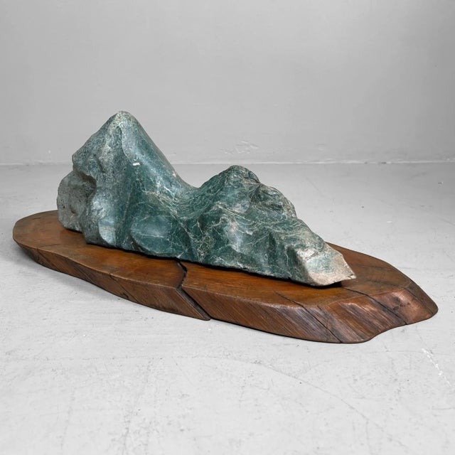 Japanese Suiseki Viewing Stone, 1950s For Sale - Image 15 of 18