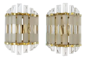 Vintage Murano Sconces - a Pair