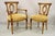 Vintage Italian Neoclassical Style Walnut Greek Key Dining Chairs - Set of 6 For Sale - Image 12 of 12