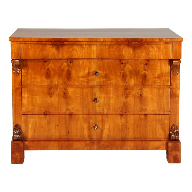 Large Biedermeier Chest of Drawers, 1845 For Sale