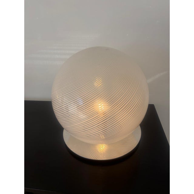Venini Table Lamps by L. Diaz De Santillan for Venini, 1970s, Set of 2 For Sale - Image 4 of 15