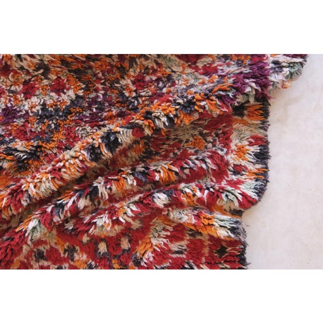 1980s Moroccan Beni M'Guild Rug - 9.2 X 5.9 Ft For Sale In Cleveland - Image 6 of 9