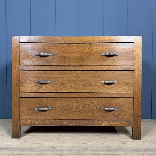 French Oak Chest of Drawers, 1920s For Sale - Image 16 of 16
