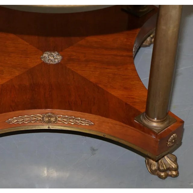 Large Occasional Side Table in Patinated Bronze For Sale - Image 10 of 18