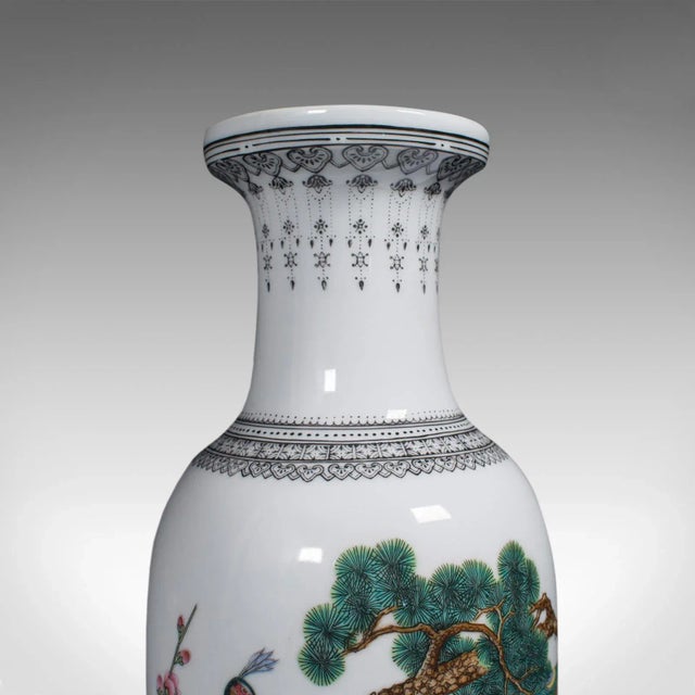 1960s Vintage Chinese Decorative Posy Vase For Sale - Image 9 of 13