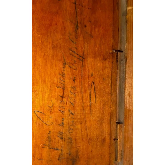 Antique White 19th Century Soldiers in a Winter Scene, Signed Oil on Wood, For Sale - Image 8 of 8
