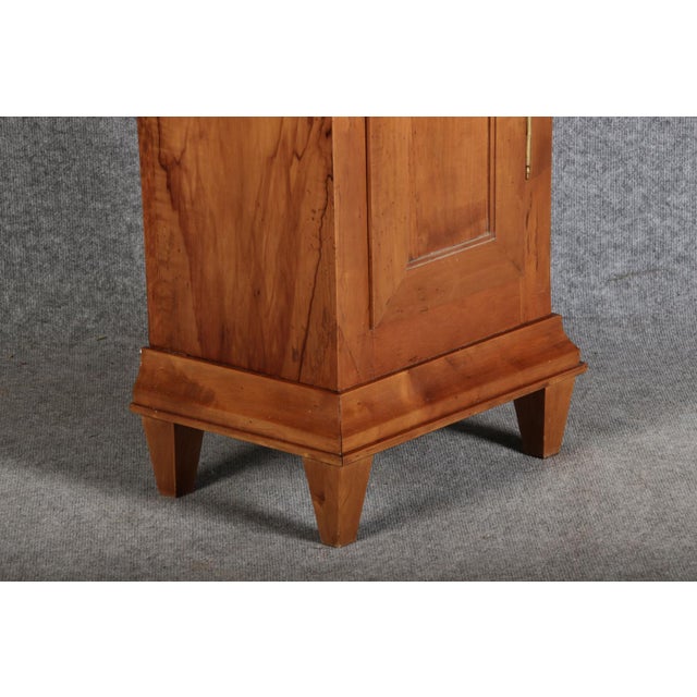 Antique Grandfather Clock in Cherry, Early 19th Century For Sale - Image 13 of 18