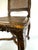 Antique Louis XV Style Carved Walnut Caned Side Chair With Floral Crest For Sale - Image 9 of 13