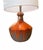 Vintage Mid Century Modern 1960s Lava Drip Glazed Ceramic Set of Table Lamps Pair For Sale In Palm Springs - Image 6 of 11